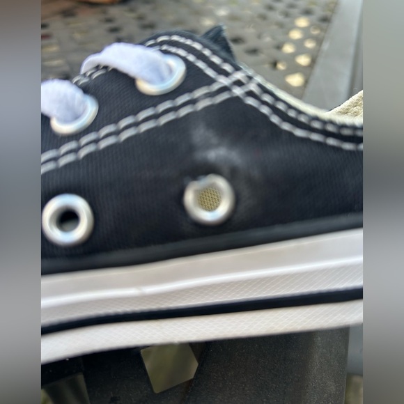 Converse Kids Black Canvas All Star. Size 12 - Picture 6 of 6
